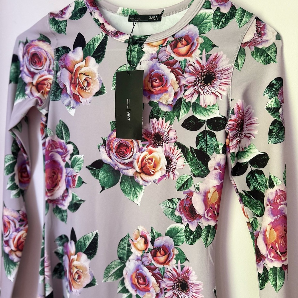 Zara Floral Print Women's Dress - Multicolor